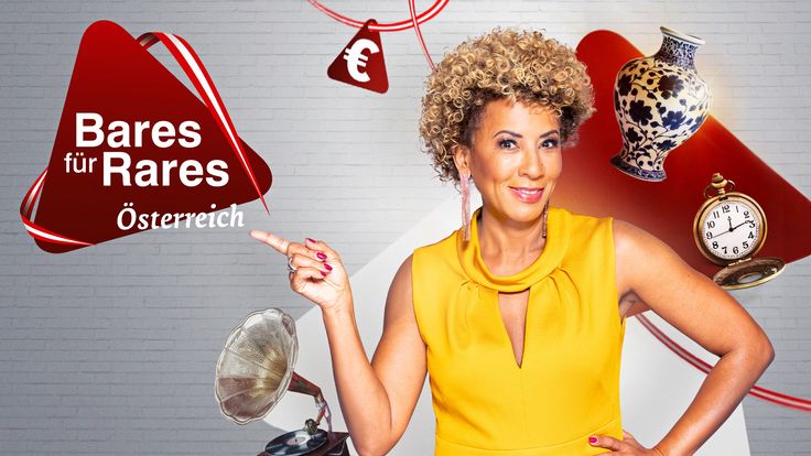 Arabella Kiesbauer moderiert die neue PULS 4-Show "Bares für Rares".
